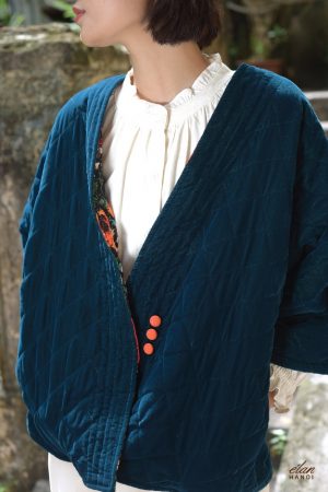 Áo Kimono chần bông