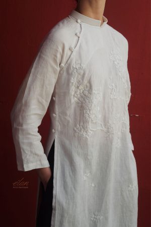 Áo dài thêu tay