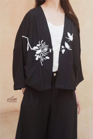 Áo Kimono thêu tay