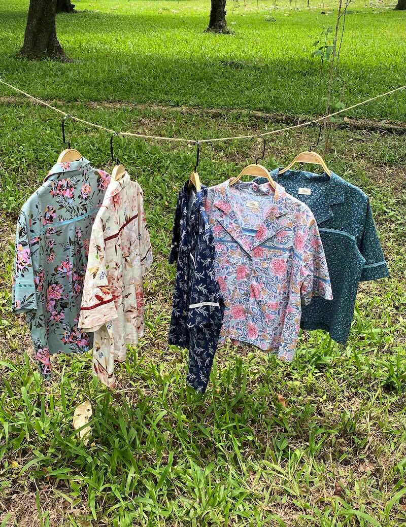 Elan áo BÔNG Thô hoa 14