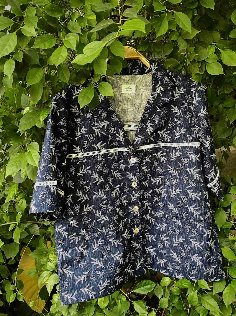 Elan áo BÔNG Thô hoa 2