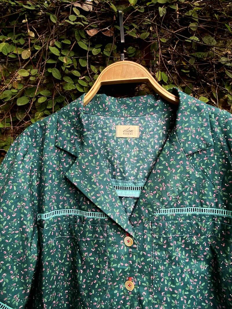 Elan áo BÔNG Thô hoa 3