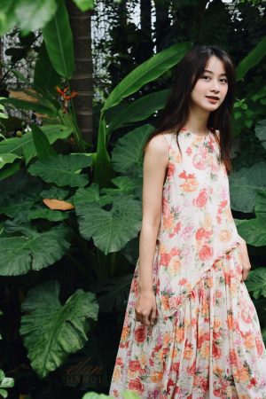 Váy babydoll dáng dài
